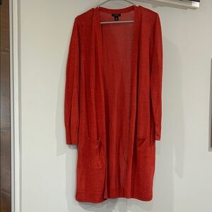 Halogen Linen Blend Duster Cardigan
